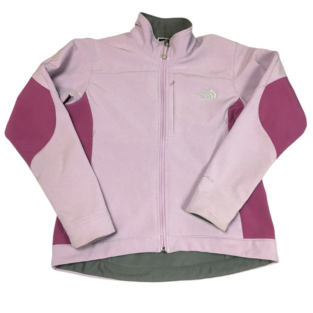 The North Face Jacket Full Zip Fleece Lined Two-Tone Pink‎ Women's M Outerwear